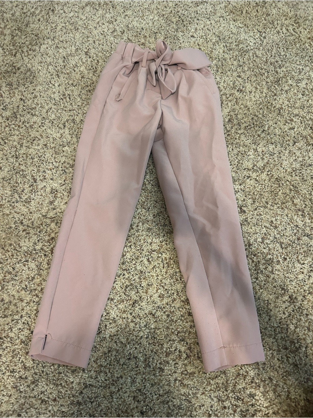Girls like an angel size 7/8 pink pants with tie on front nice fall spring